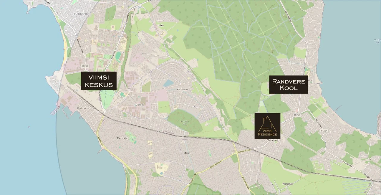 Карта Viimsi